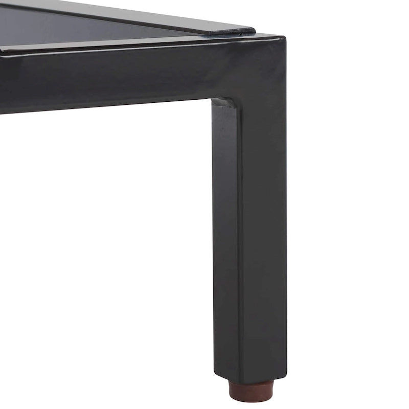 Meuble de rangement gris/noir