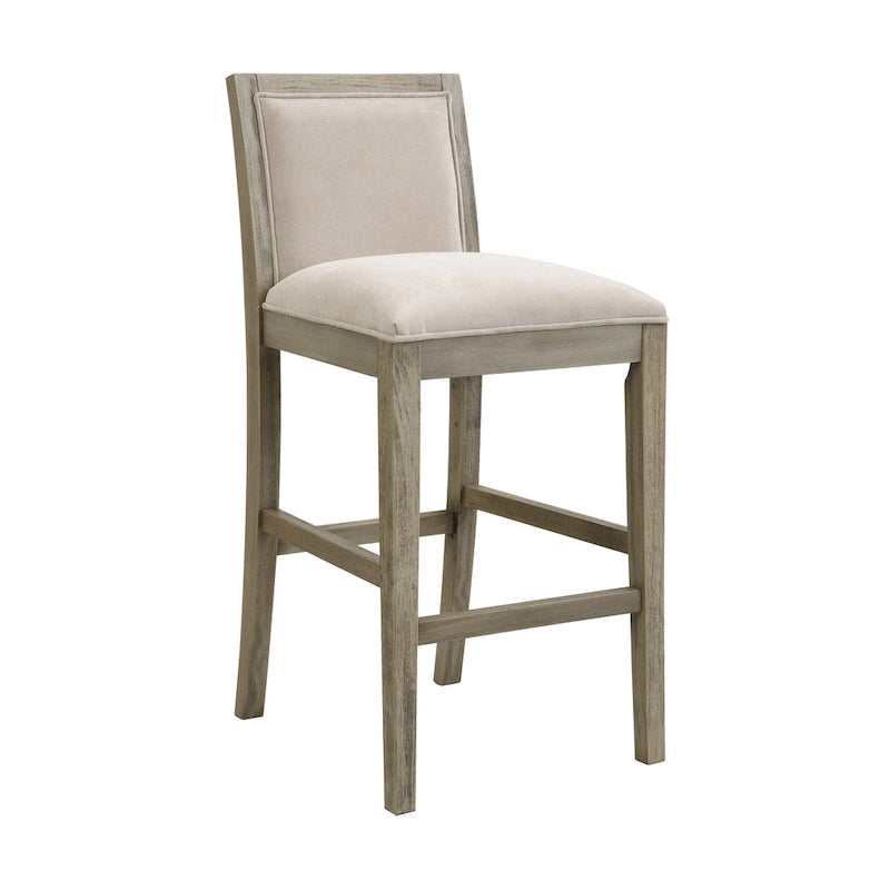 Tabourets de bar rétro, chaises de bar de 77,5 cm rembourrées