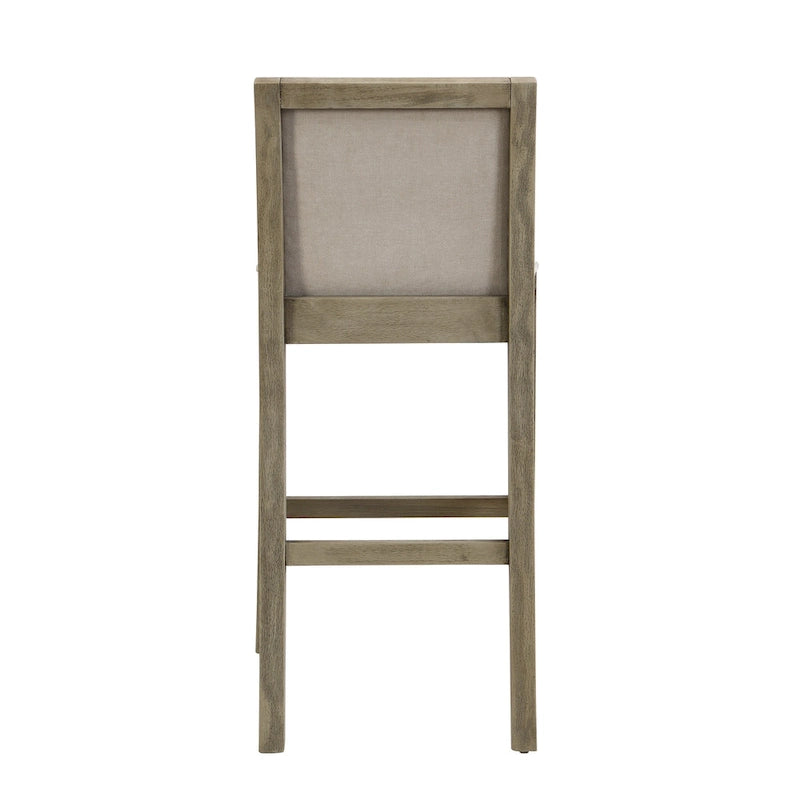 Tabourets de bar rétro, chaises de bar de 77,5 cm rembourrées