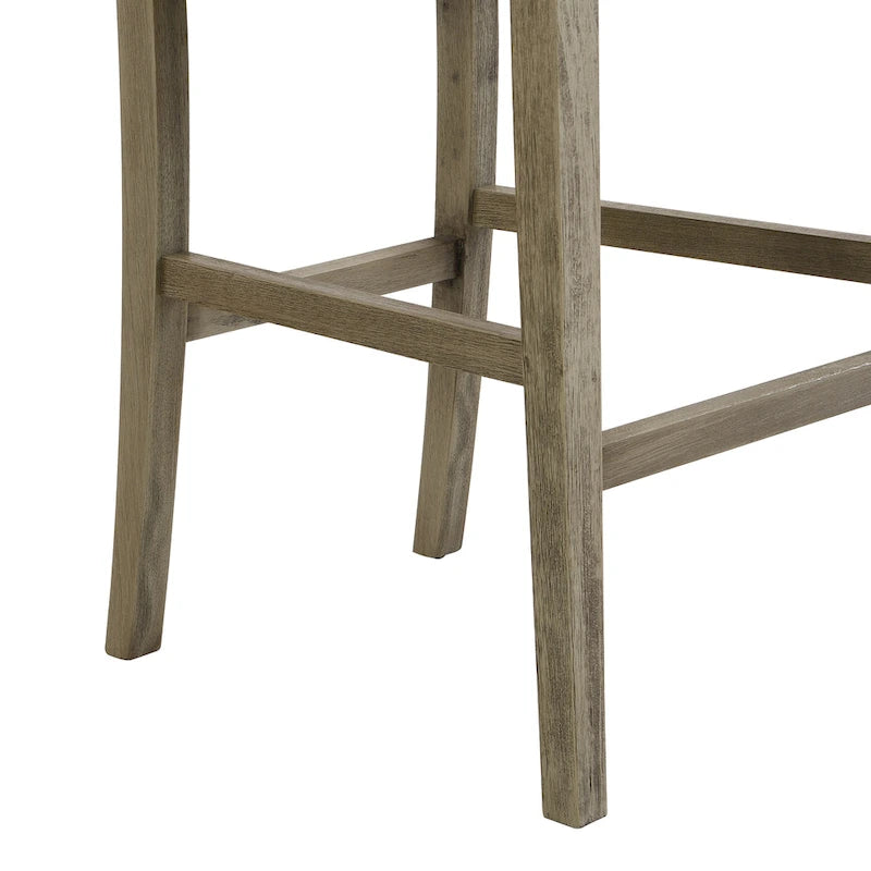 Tabourets de bar rétro, chaises de bar de 77,5 cm rembourrées