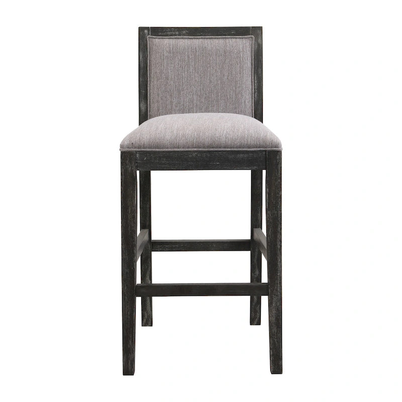 Tabourets de bar rétro, chaises de bar de 77,5 cm rembourrées