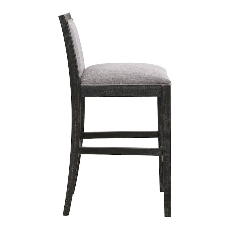 Tabourets de bar rétro, chaises de bar de 77,5 cm rembourrées