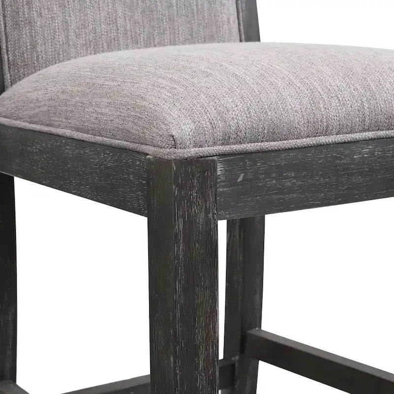 Tabourets de bar rétro, chaises de bar de 77,5 cm rembourrées