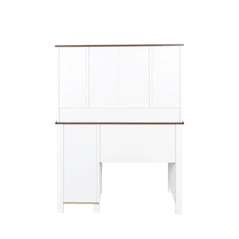 Coiffeuse large avec 4 tiroirs et 1 meuble