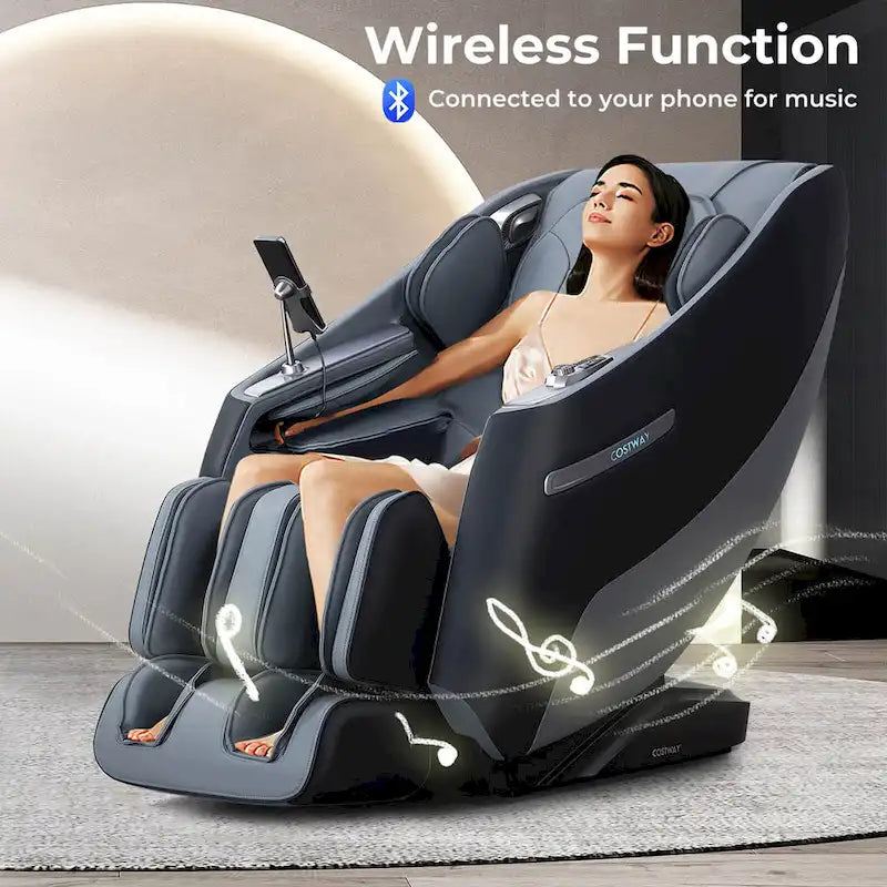 Fauteuil de massage corporel avec suivi lombaire