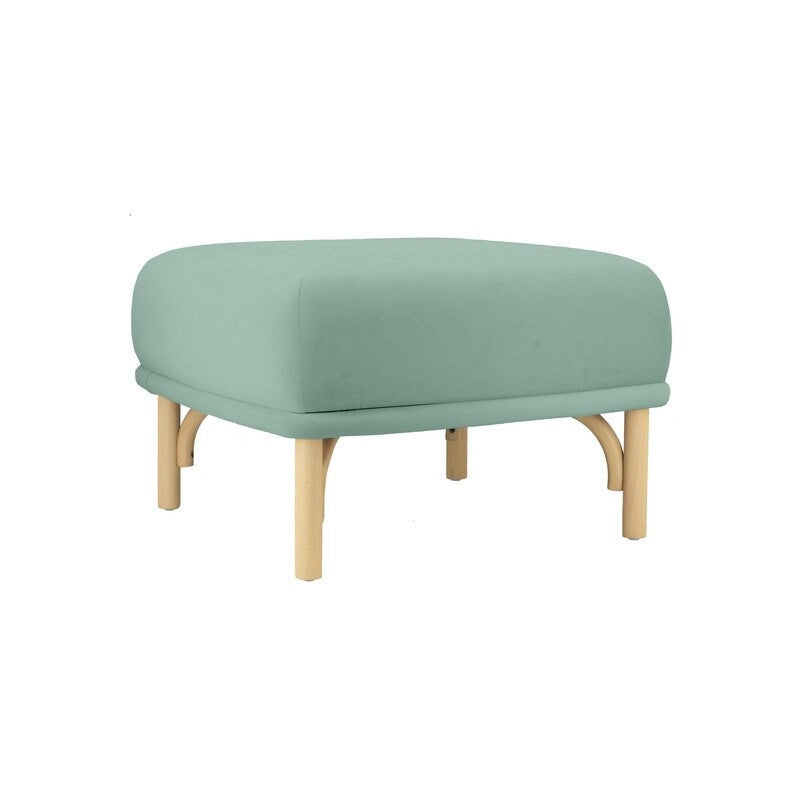 Somptueux pouf ottoman en velours
