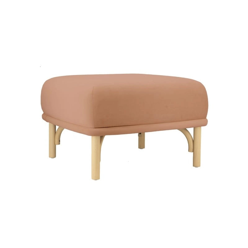 Somptueux pouf ottoman en velours