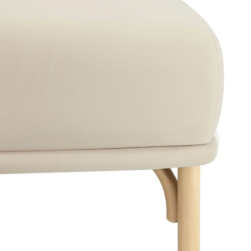 Somptueux pouf ottoman en velours