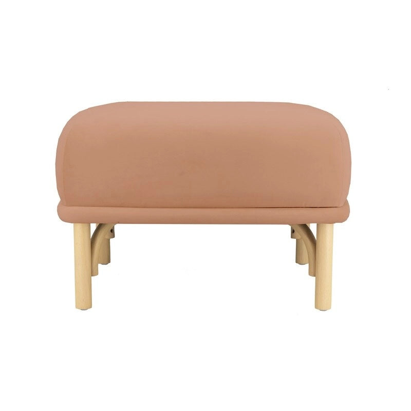 Somptueux pouf ottoman en velours