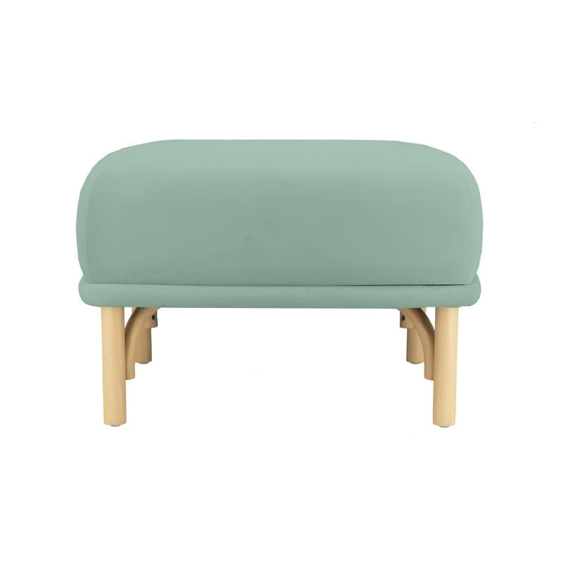 Somptueux pouf ottoman en velours