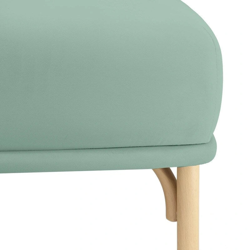 Somptueux pouf ottoman en velours