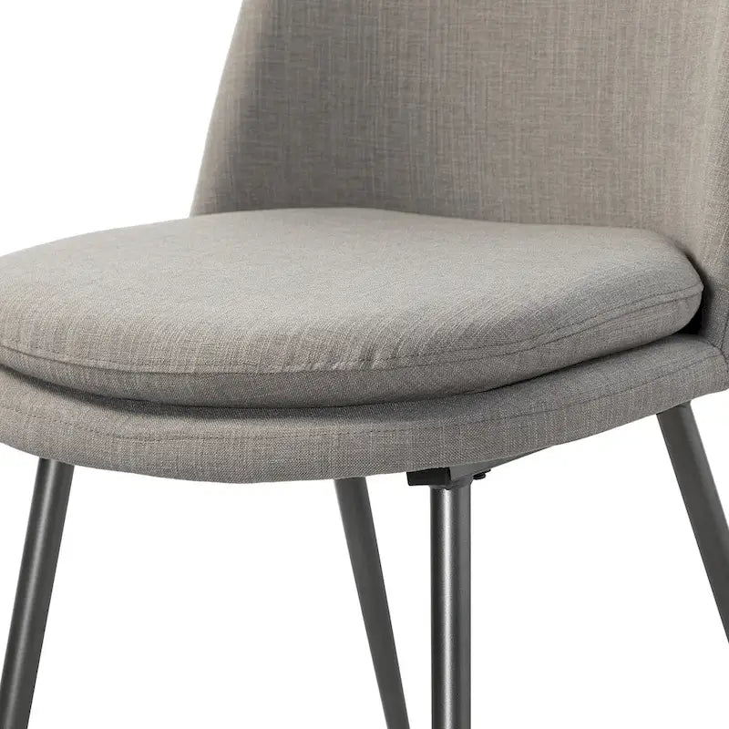 Chaises de salle à manger modernes et contemporaines avec pieds en métal