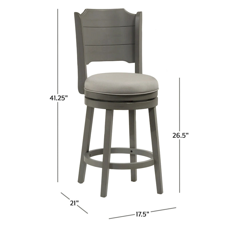 Tabouret de bar pivotant