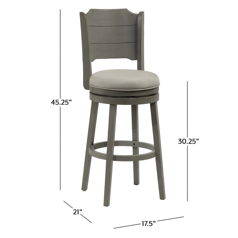 Tabouret de bar pivotant