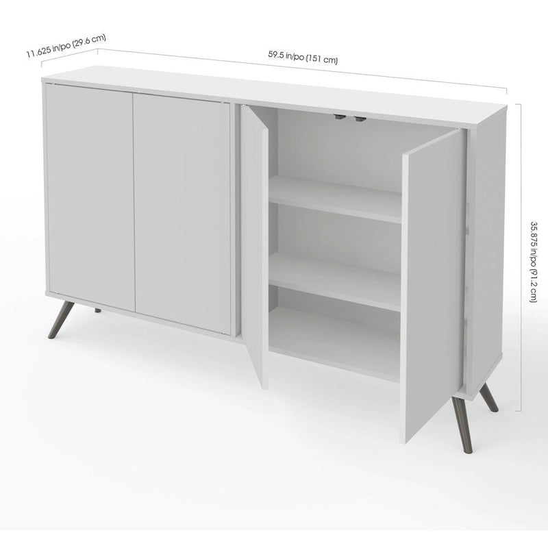 Meuble de rangement pour petit espace de 152 cm