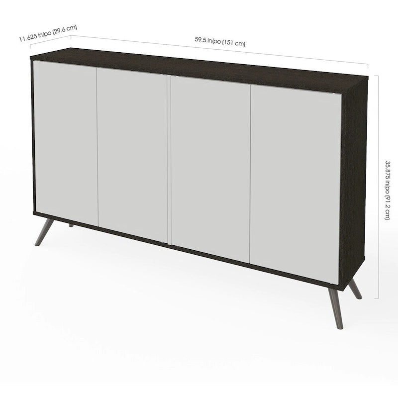 Meuble de rangement pour petit espace de 152 cm
