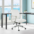 Chaise de bureau en tissu antimicrobien