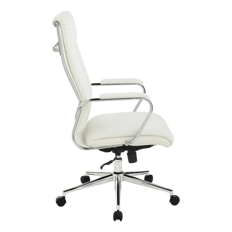 Chaise de bureau en tissu antimicrobien
