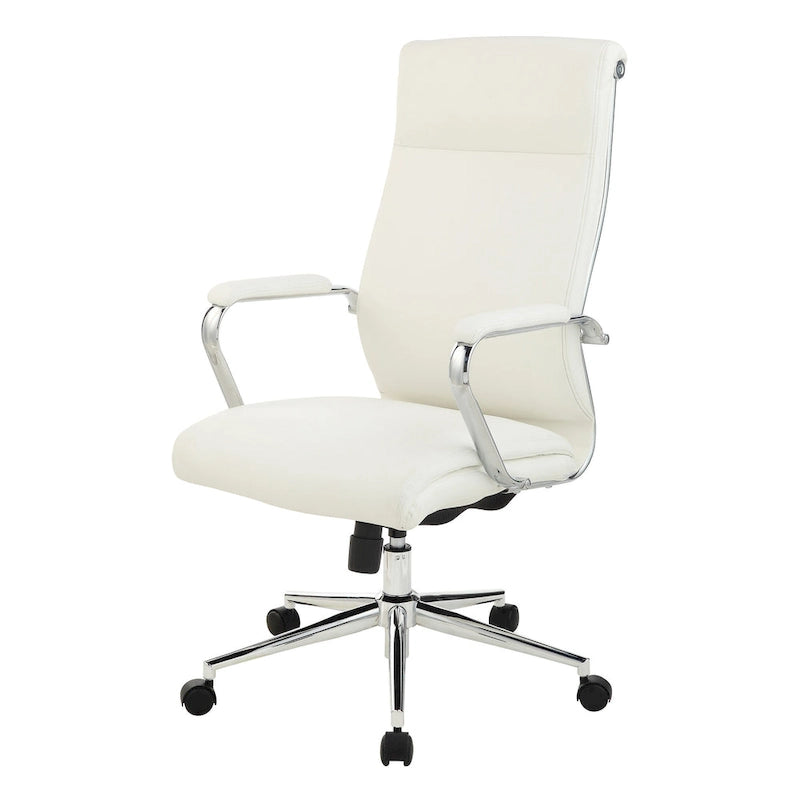 Chaise de bureau en tissu antimicrobien
