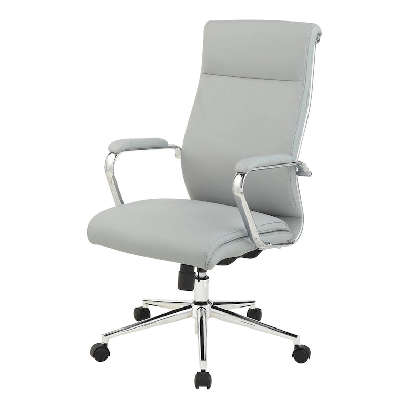 Chaise de bureau en tissu antimicrobien