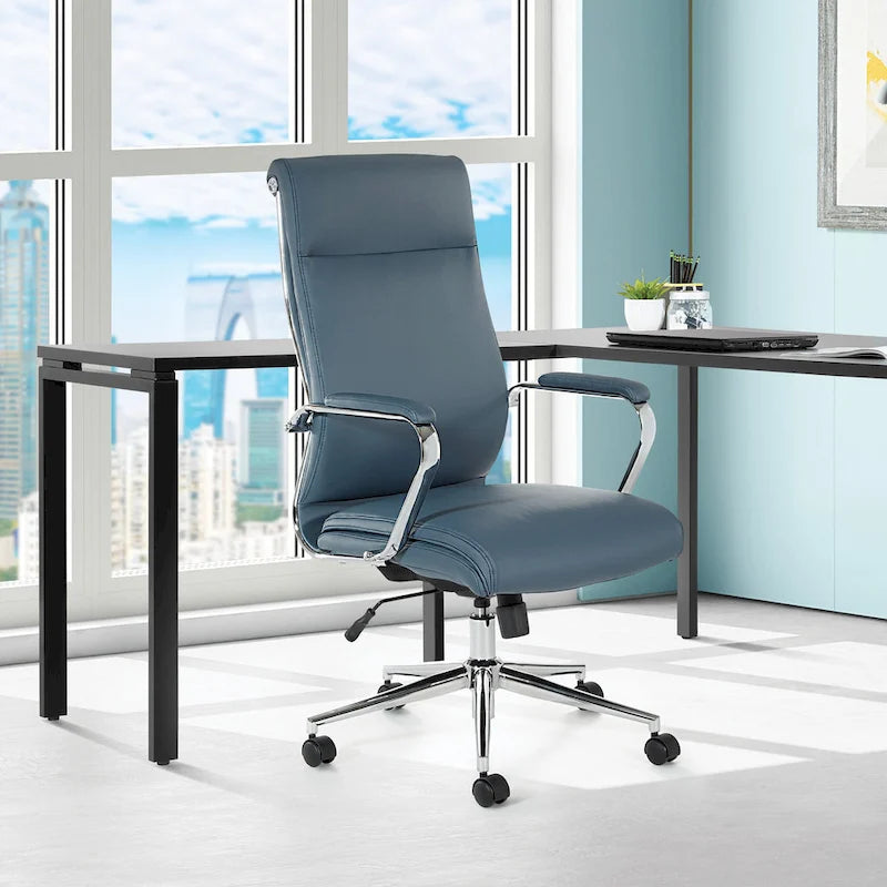 Chaise de bureau en tissu antimicrobien