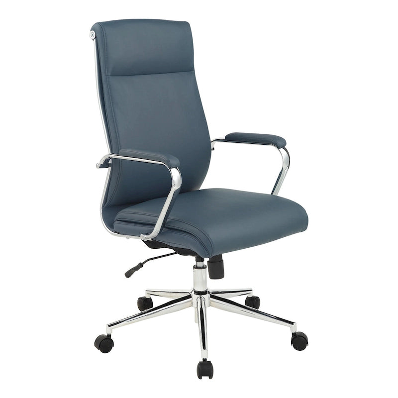 Chaise de bureau en tissu antimicrobien