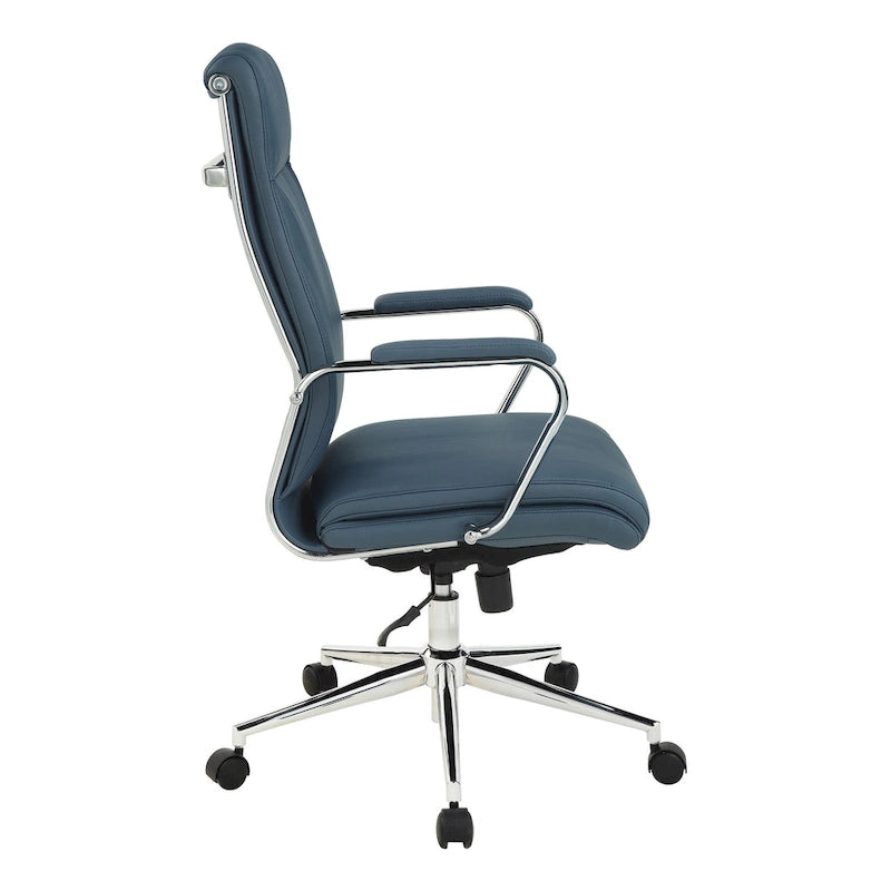 Chaise de bureau en tissu antimicrobien