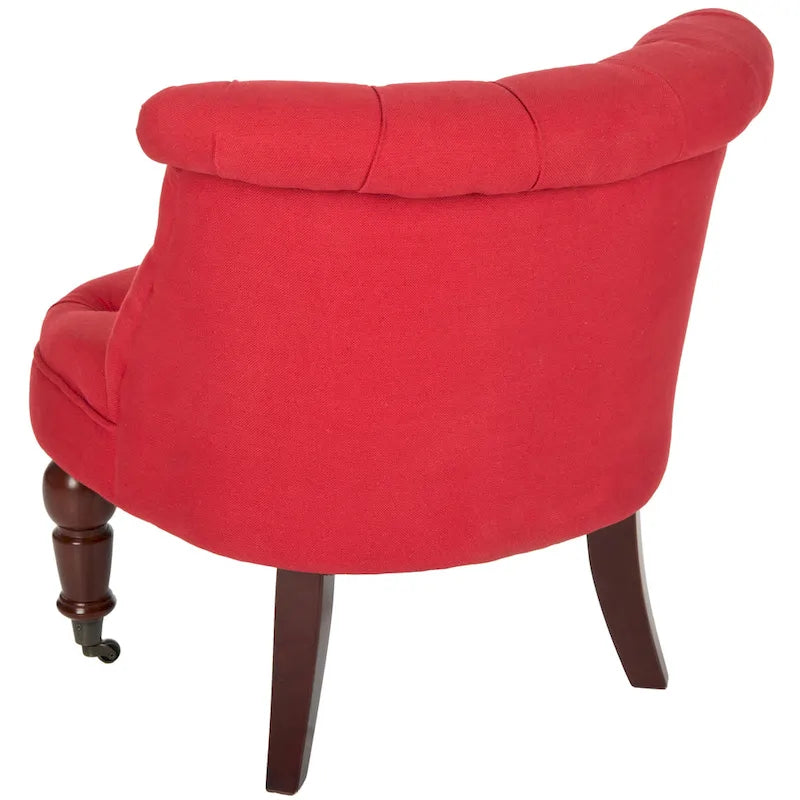 Fauteuil touffeté crème naturel