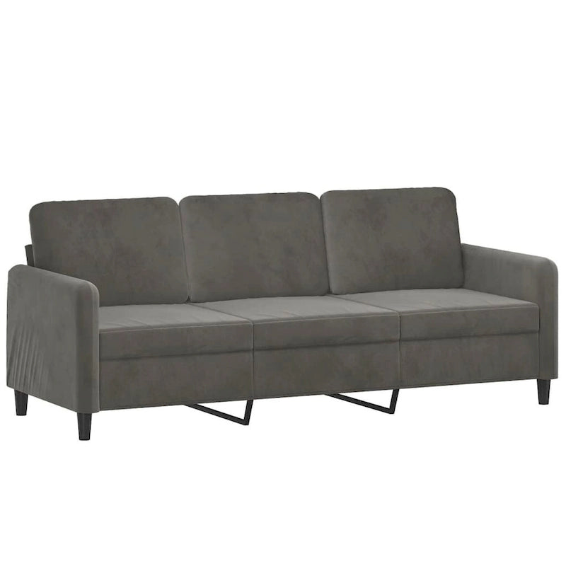 Fauteuil de salon d'appoint rembourré en velours avec accoudoirs