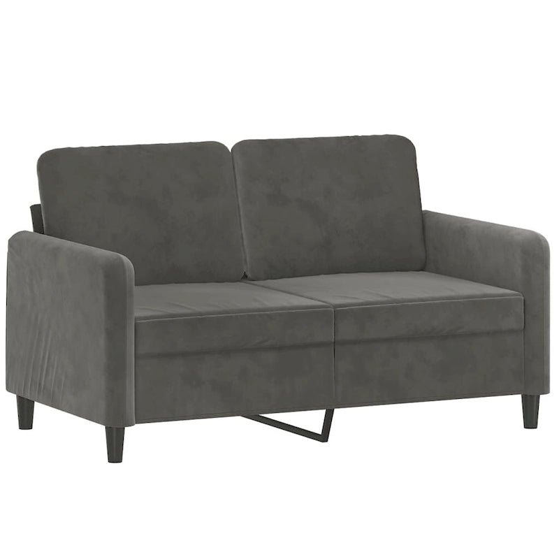 Fauteuil de salon d'appoint rembourré en velours avec accoudoirs