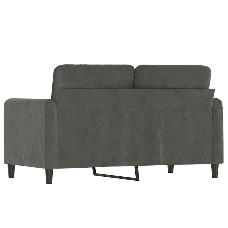 Fauteuil de salon d'appoint rembourré en velours avec accoudoirs