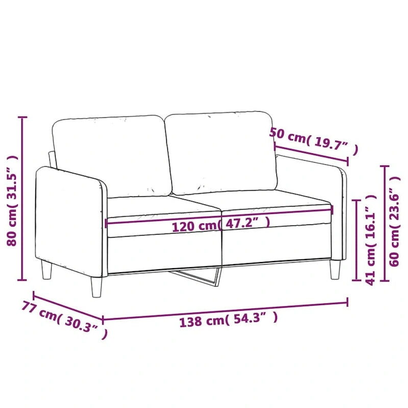 Fauteuil de salon d'appoint rembourré en velours avec accoudoirs