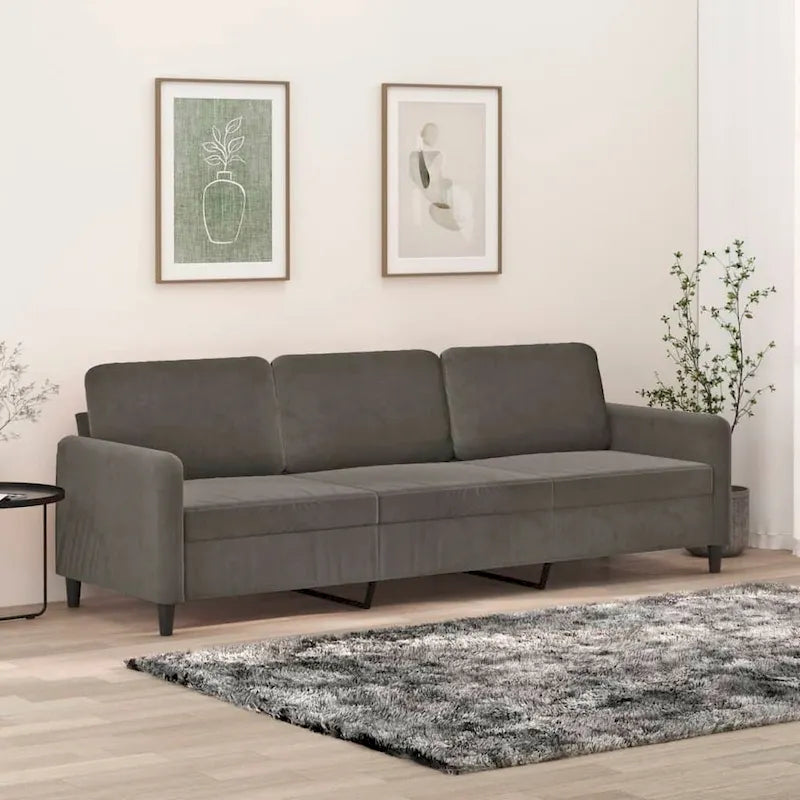 Fauteuil de salon d'appoint rembourré en velours avec accoudoirs