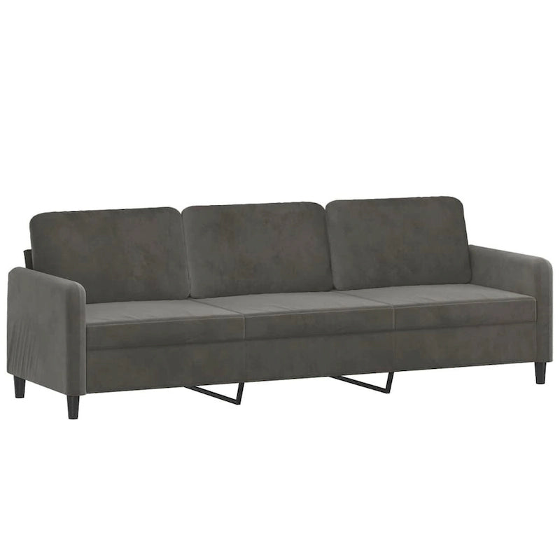 Fauteuil de salon d'appoint rembourré en velours avec accoudoirs