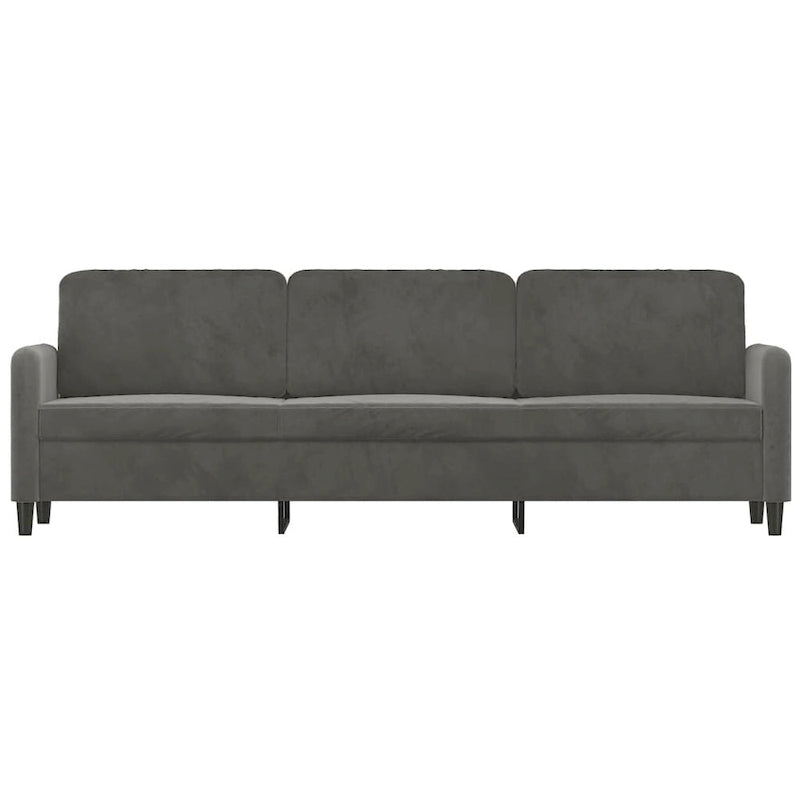 Fauteuil de salon d'appoint rembourré en velours avec accoudoirs