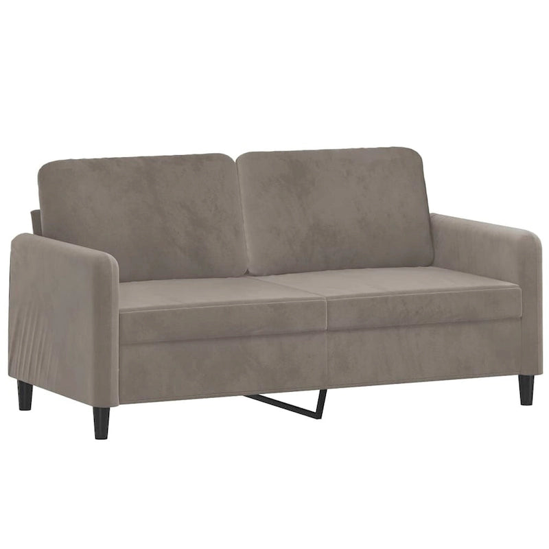 Fauteuil de salon d'appoint rembourré en velours avec accoudoirs