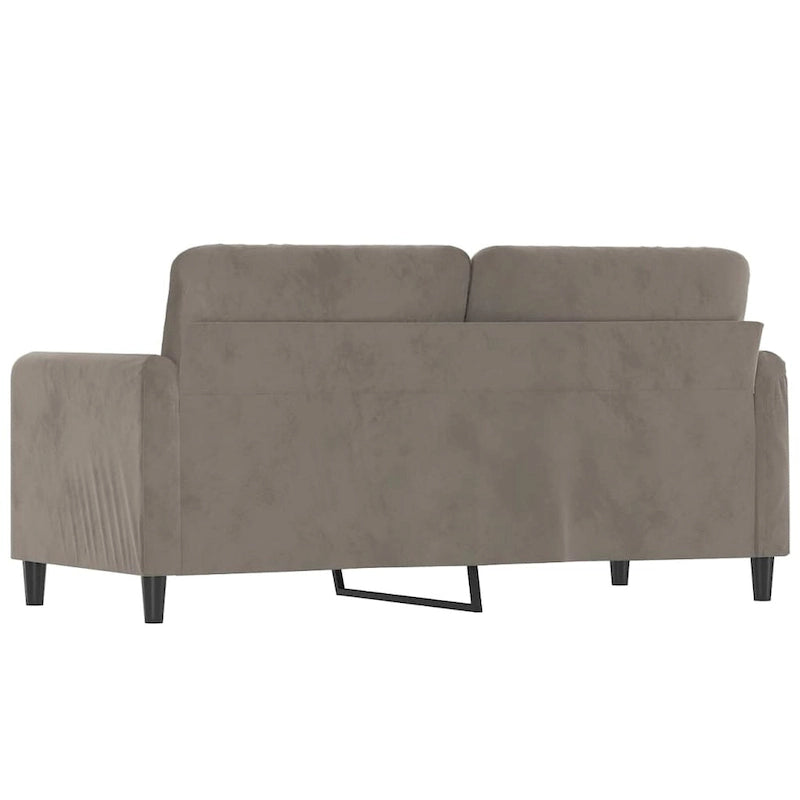 Fauteuil de salon d'appoint rembourré en velours avec accoudoirs