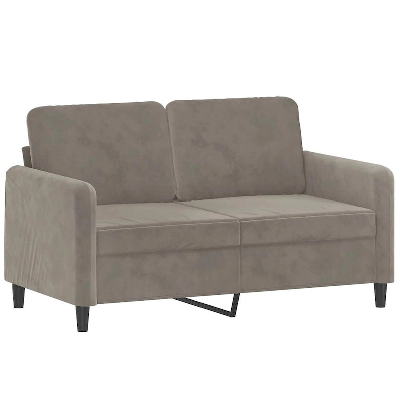 Fauteuil de salon d'appoint rembourré en velours avec accoudoirs