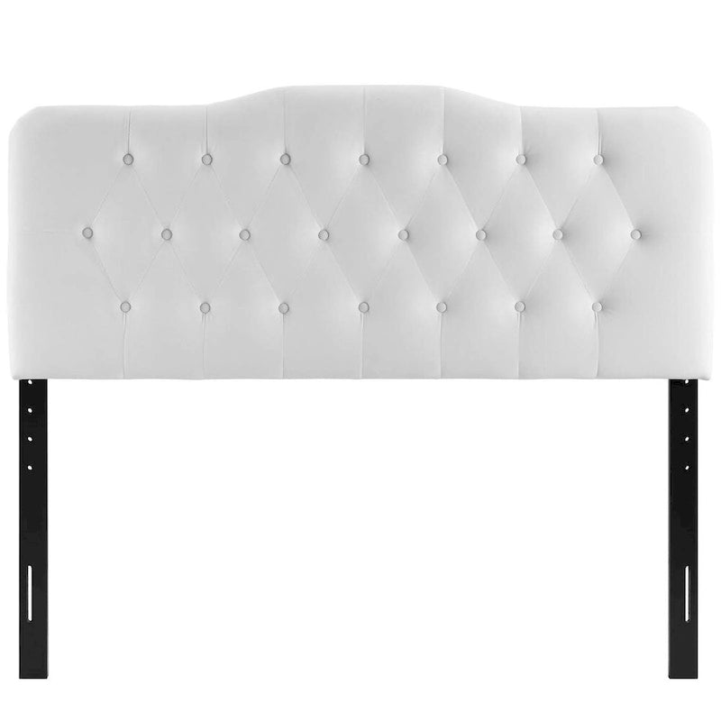 Tête de lit capitonnée en velours Twin Diamond