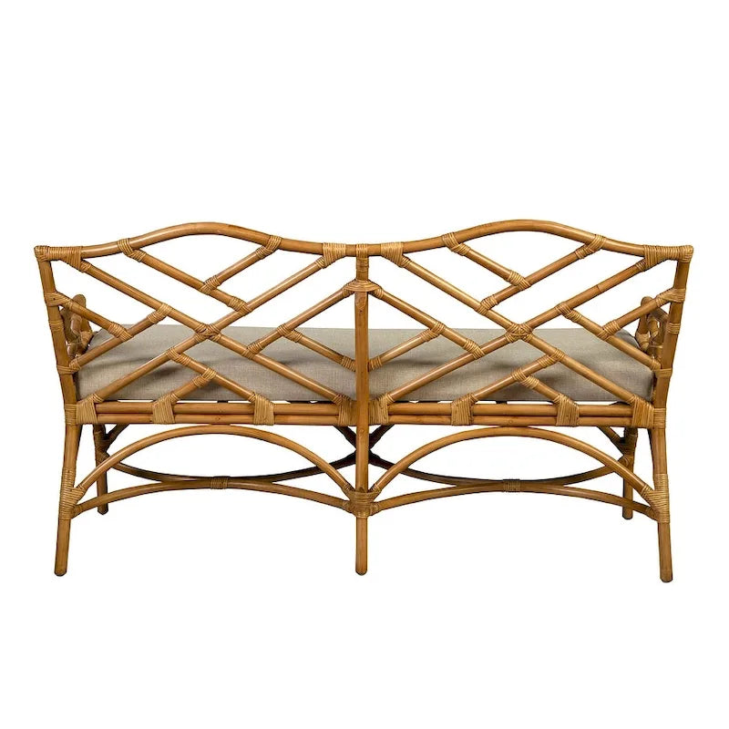 Banc en bambou