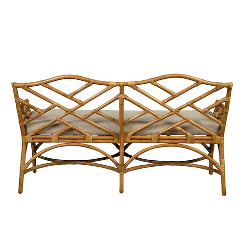 Banc en bambou
