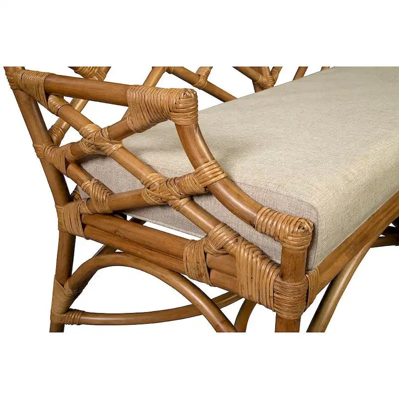 Banc en bambou