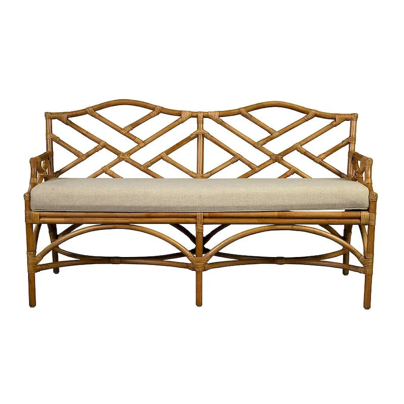 Banc en bambou