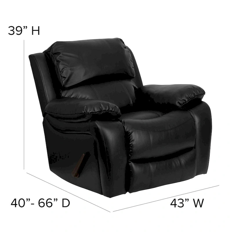 Fauteuil inclinable contemporain et à bascule
