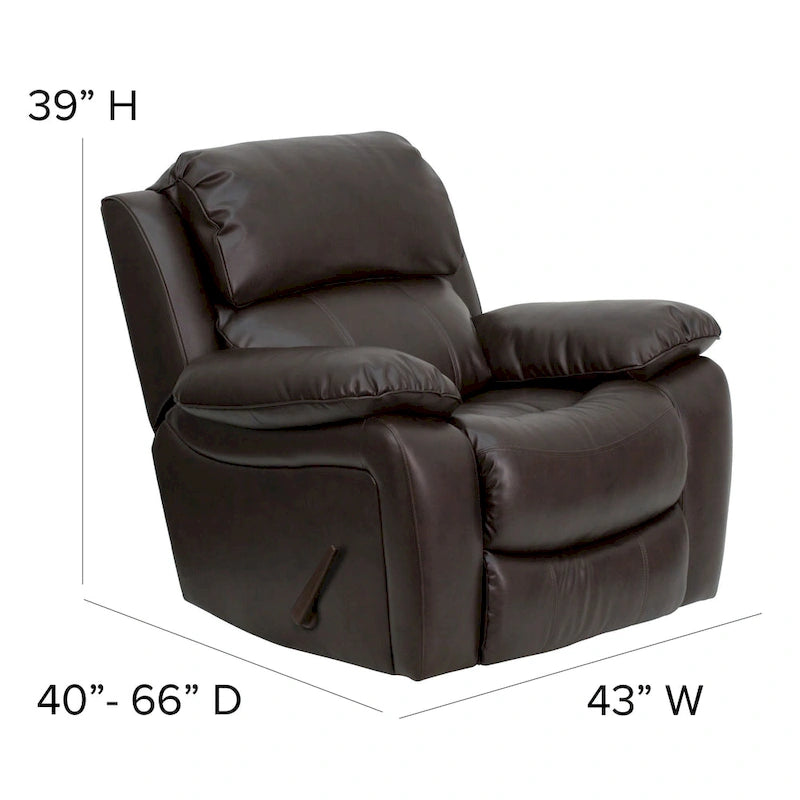 Fauteuil inclinable contemporain et à bascule
