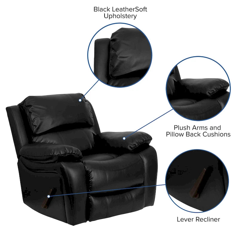 Fauteuil inclinable contemporain et à bascule