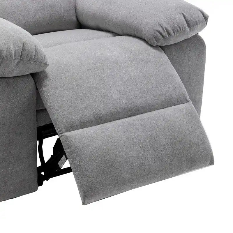 Fauteuil inclinable électrique avec fonction de massage réglable et système de chauffage