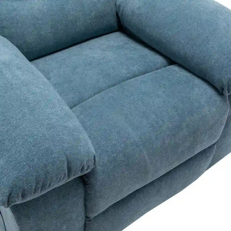 Fauteuil inclinable électrique avec fonction de massage réglable et système de chauffage