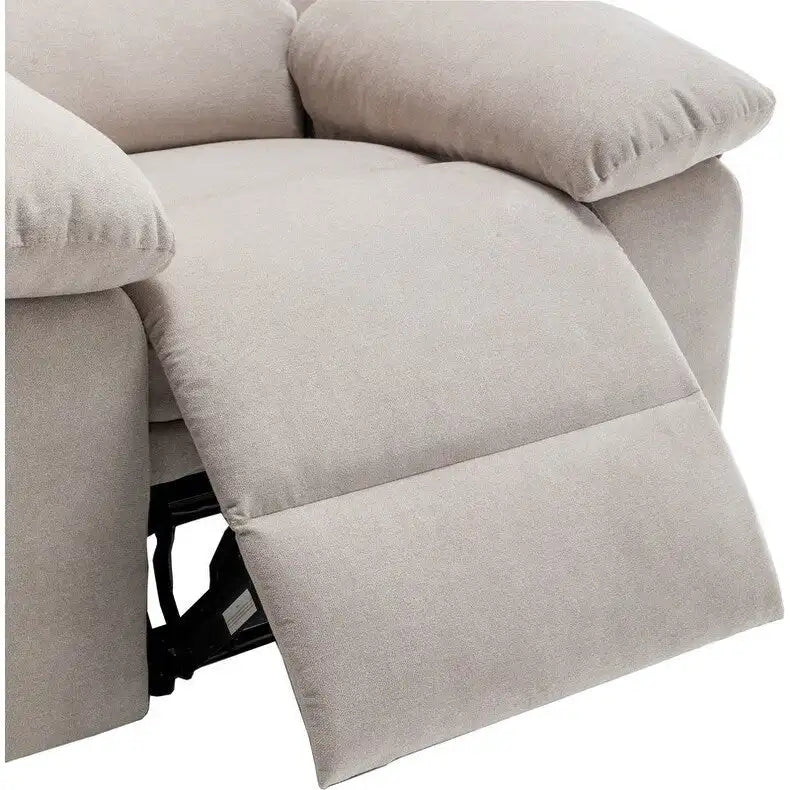 Fauteuil inclinable électrique avec fonction de massage réglable et système de chauffage