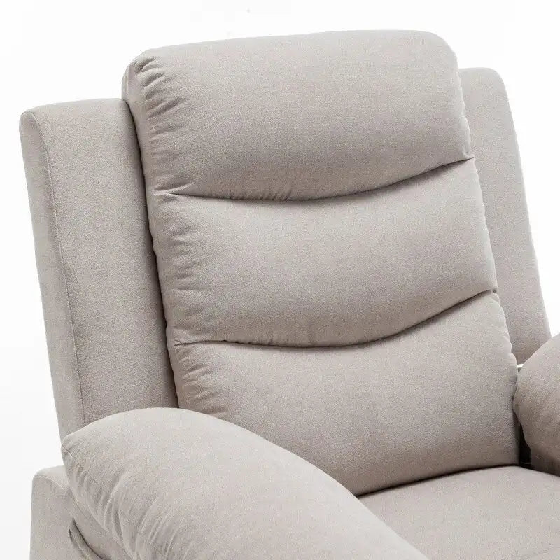 Fauteuil inclinable électrique avec fonction de massage réglable et système de chauffage